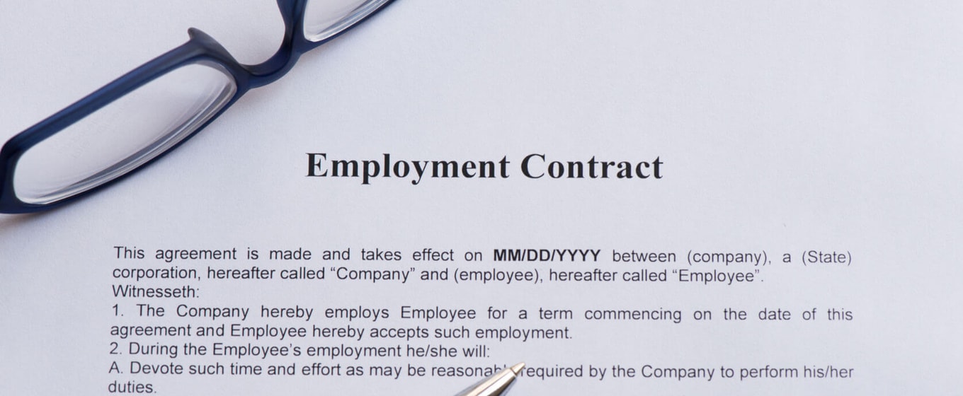 Seven Common Terms of an Employment Contract