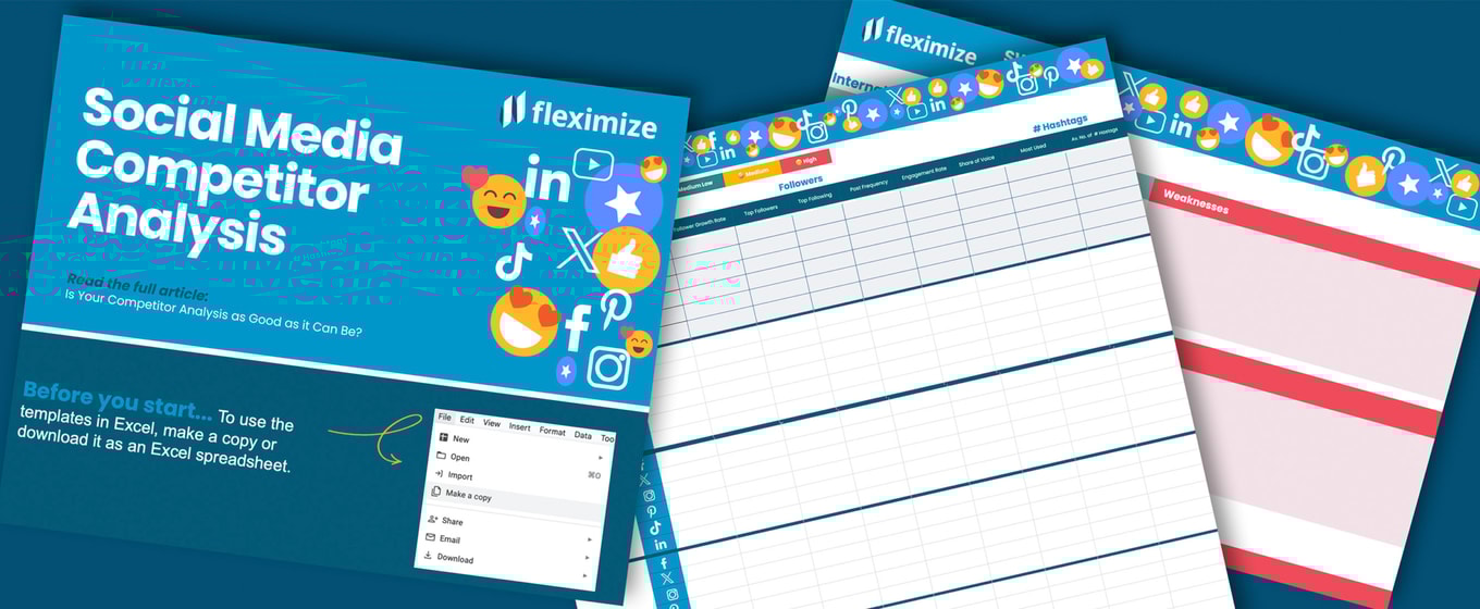 Social Media Competitor Analysis Template for SMEs [Free Download] - Fleximize