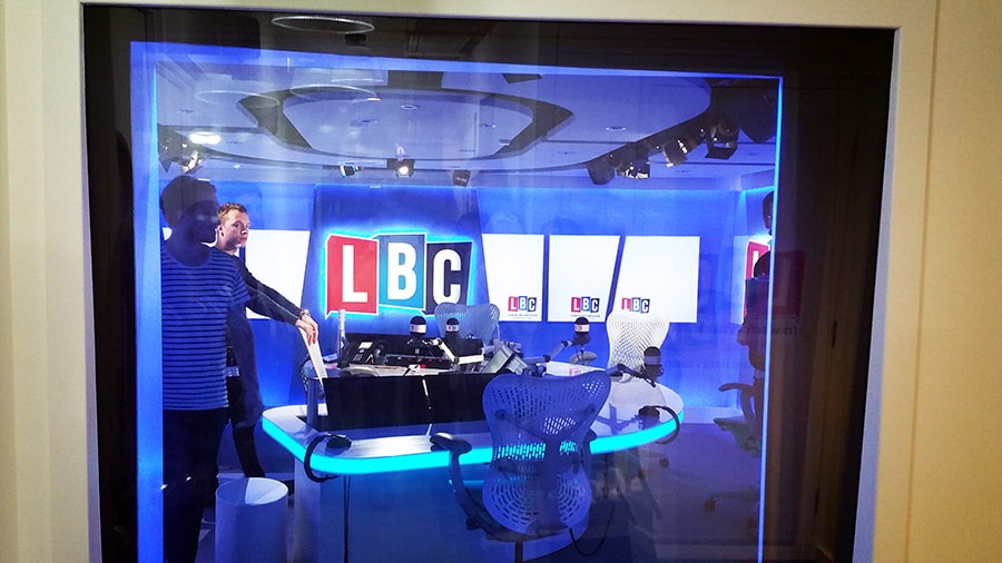 LBC Radio Studio