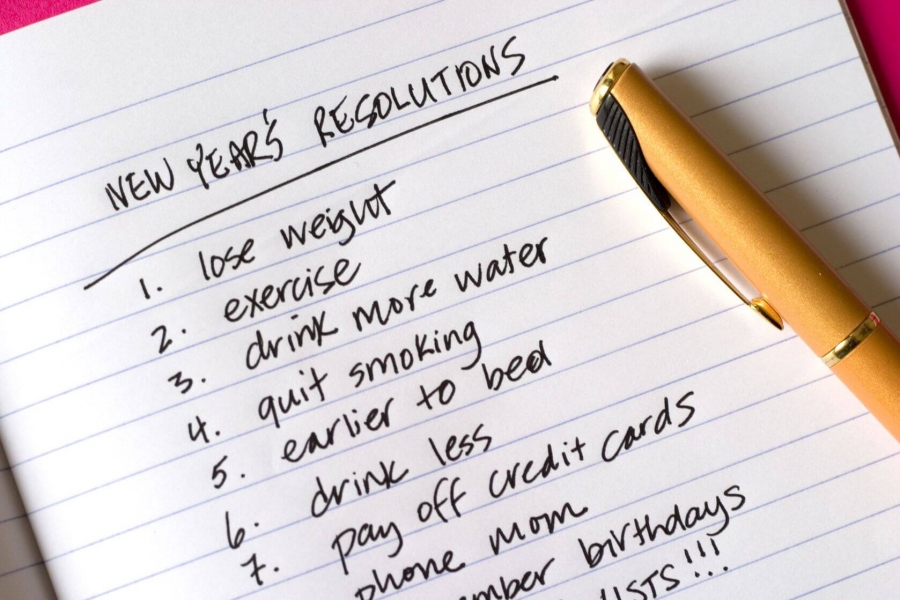 New year's resolutions